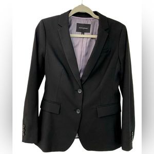 Banana Republic suit jacket,size 6P, black